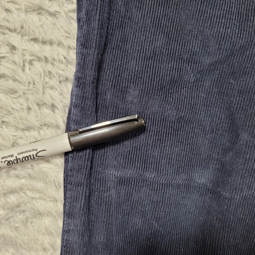 J.Crew 484 Slim Mens 30x30 Navy‎ Blue Corduroy Pants